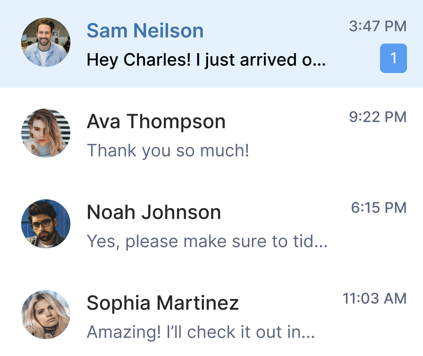 Communicate in One Place illustration